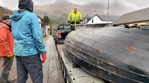 Glencoe Folk Museum Funeral boat