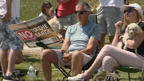 BBC Portland protesters