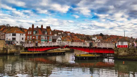 Getty Images Whitby Swing Bridge crosses the River Esk and links the two sides of Whitby together