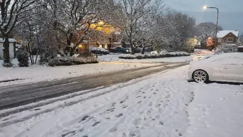 BBC Weather Watcher Angus and Me Snow in Hednesford