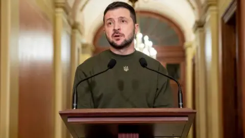 Getty Images President Volodymyr Zelensky