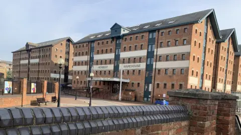 LDRS The Herbert, Kimberley and Philpott warehouse in Gloucester Docks