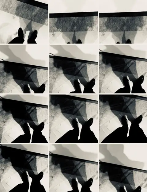 Erik Lazar Montage of pictures of feet