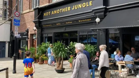 Alex Pope/BBC Not Another Jungle store in Bedford