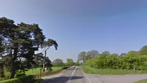 Google A51 junction of Wharmadine Lane