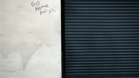 Go Home Polish Graffiti in Go Home Polish