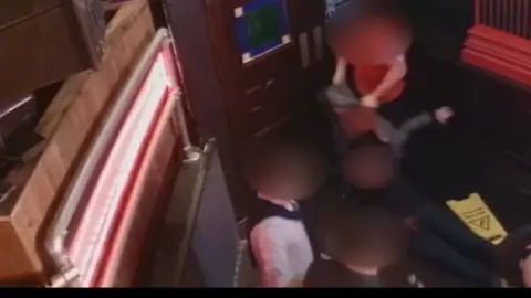 CPS CCTV footage inside Coyote Ugly