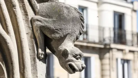 Getty Images Notre-Dame gargoyle