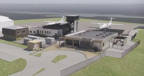 AECOM Alderney Airport plans