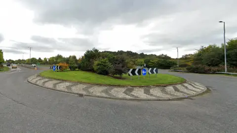 Broomhill roundabout