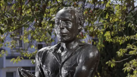 Historic England Archive Statue of Alfred Fagon