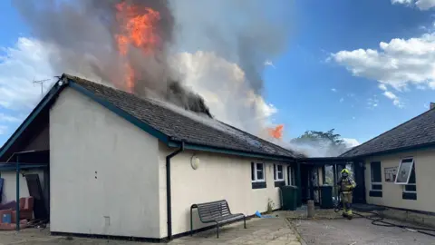 Essex County Fire and Rescue Frinton-on-Sea fire