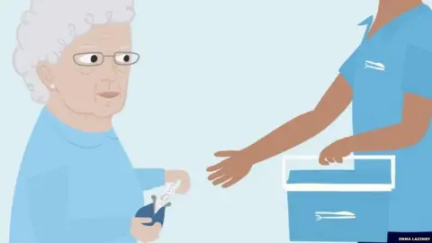 BBC Woman paying for care