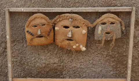 CEM OZDEL/GETTY IMAGES A view of the Fadiouth Island, also known as shell island.