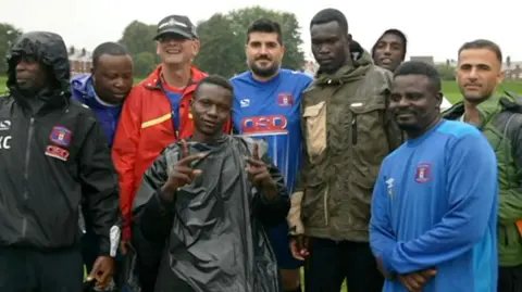 Asylum seekers, Hilltop United FC