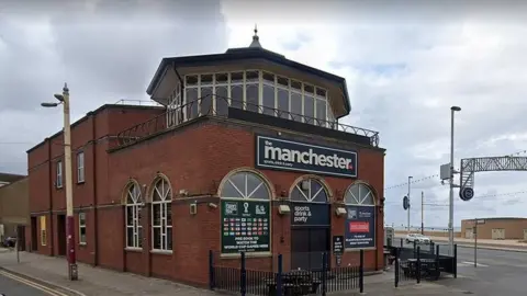Google The Manchester pub on Blackpool Promenade