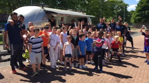 Launch Foods The Launch truck in action