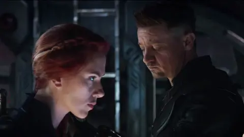 Disney Studios Black Widow and Hawkeye