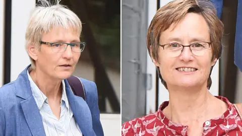 Solent News Helen Richardson and Paula Holland