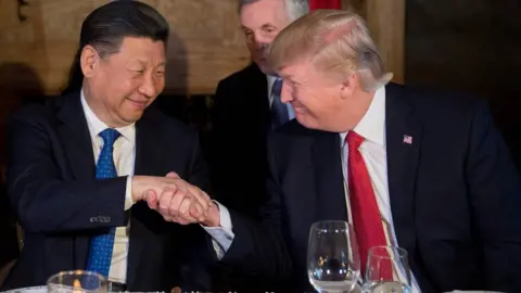 Getty Images Xi Jinping and Donald Trump