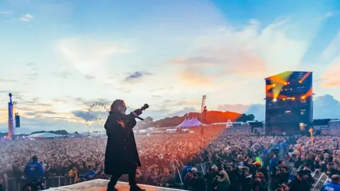 Getty Images Slipknot at Download Festival 2019