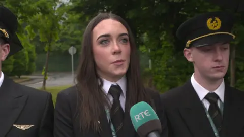 RTÉ Chloe Halpin on strike