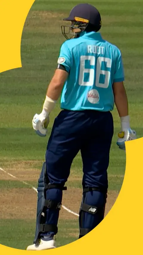 Joe Root after getting 50 runs
