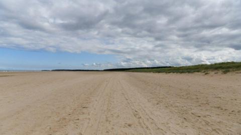 Sand dunes at Burnham Overy Staithe