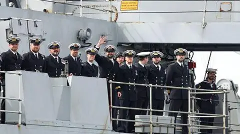 Royal Navy The frigate return