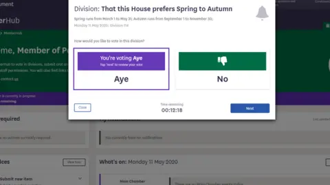 UK Parliament MemberHub system
