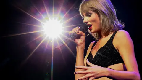 Getty Images Taylor Swift performs at The 1989 World Tour Live In Los Angeles at Staples Center on August 21, 2015 in Los Angeles, California