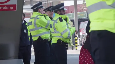 Met Police officers