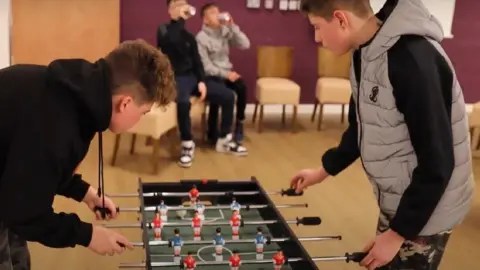 Telford and Wrekin Council Boys at new youth club