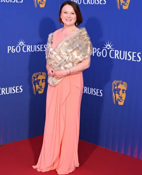 Getty Images Monica Dolan attends the 2025 BAFTA Television Awards with P&O Cruises at The Royal Festival Hall on May 11, 2025 in London, England