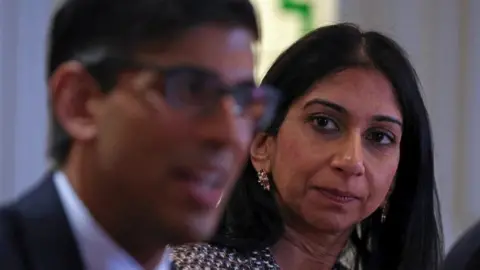 PA Media Suella Braverman and Rishi Sunak