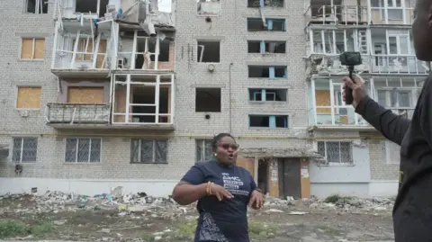 Russdiary (Telegram channel) A Ghanaian journalist, Ivy Setordjie, has published a series of reports in which she calls Russian-occupied towns in Ukraine 'Russian conflict zones'