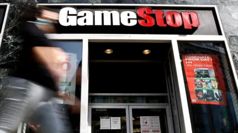 VIEW press/Getty Images  GameStop shop