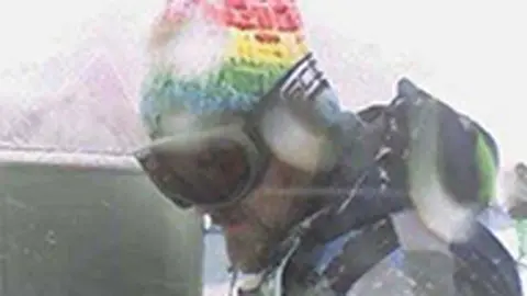 Tignes Gendarmerie CCTV picture of John Bromell