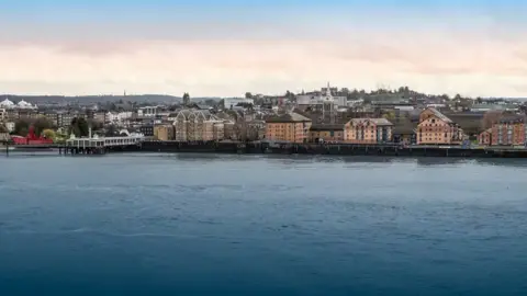 Kent County Council A general view of the River Thames between Kent and Essex