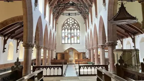 Cathedral Isle of Man Inside Peel's cathedral