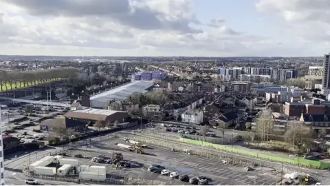 Coventry City Council Aerial view