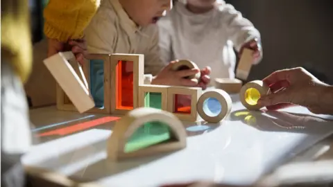 Getty Images Children in a childcare setting