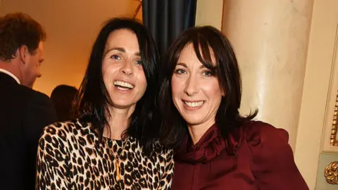 Getty Images Emily Sheffield and Samantha Cameron