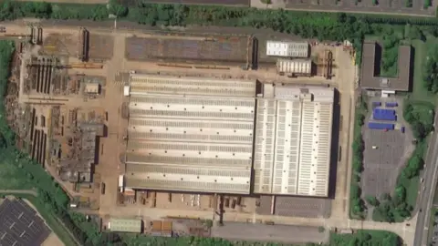 Google Aerial view of Cleveland Bridge site