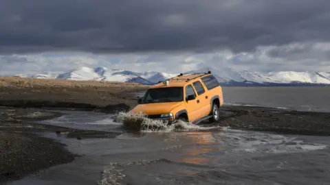 Getty Images car permafrost