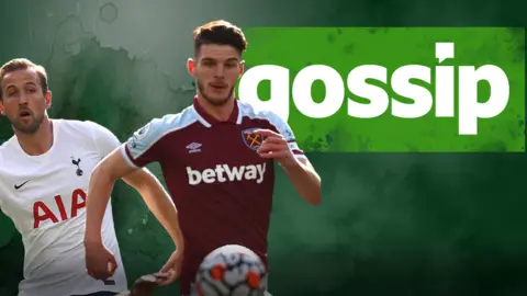 Declan Rice and Harry Kane