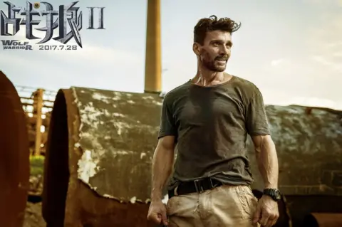 Wolf Warrior 2 Official promotional image for Chinese film Wolf Warrior 2