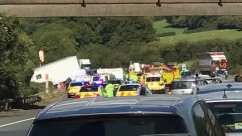 Ash Jones M5 crash