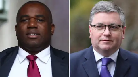 PA Media David Lammy and Robert Buckland