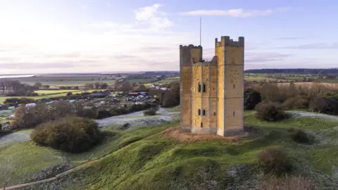 Stella Fitzgerald Orford Castle after its restoration work